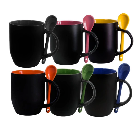 Caneca mágica cônica com colher